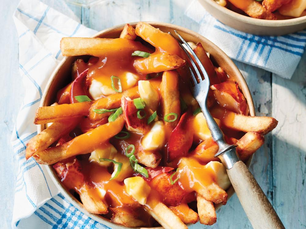 Poutine with Lobster